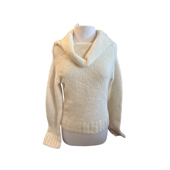 Anthropologie Cozy Cream Sweater - Picture 2 of 8